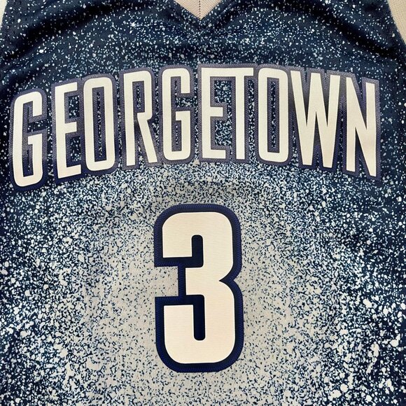 Mitchell & Ness Swingman Allen Iverson Georgetown Hoyas 1995/96 Jersey, Size M - Picture 6 of 9